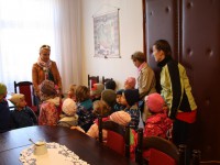 Dzieci naszego przedszkola z wizytą u p. burmistrza Zdun